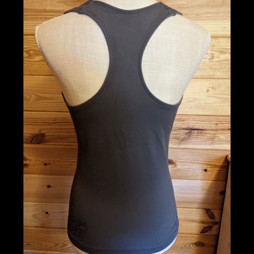 Athletic Essential Print Compression Racer Back Sm - Picture 3 of 9